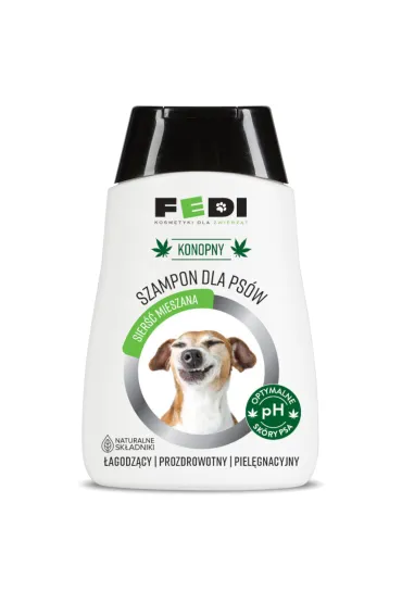 Fedi Konopny szampon dla ps�w - sier�� mieszana