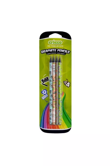 Cricco O��wek tr�jk�tny black wood HB 4 szt.