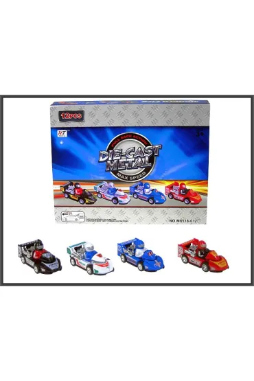Gokart 9cm z nap�dem mix 4 kolory Hipo