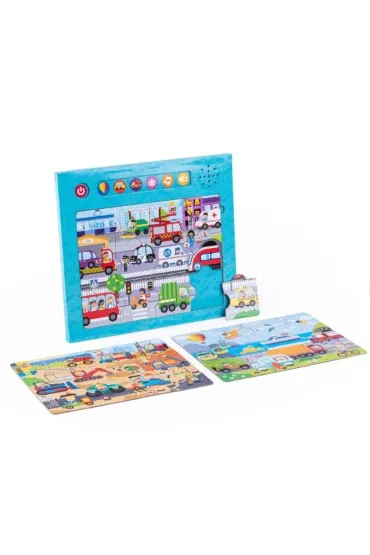 Puzzle d�wi�kowe wok� nas. Pojazdy. Dumel