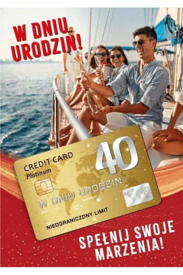 Armin Style Karnet Urodziny 40