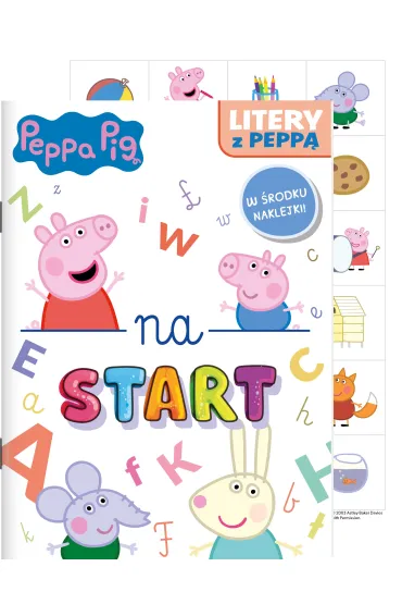 Na start. Litery z �wink� Pepp�