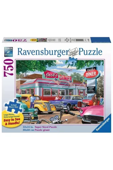 Puzzle dla senior�w 750 el. Jad�odalnia Ravensburger
