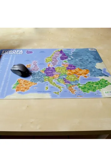 ArtGlob Podk�adka na biurko. Kody pocztowe - Europa