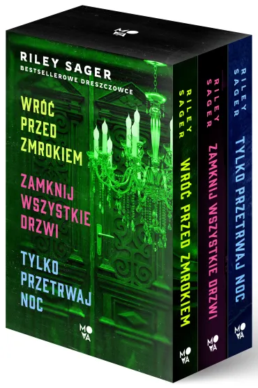 Pakiet: Wr�� przed zmrokiem, Zamknij wszystkie drzwi, Tylko przetrwaj noc - Riley Sager