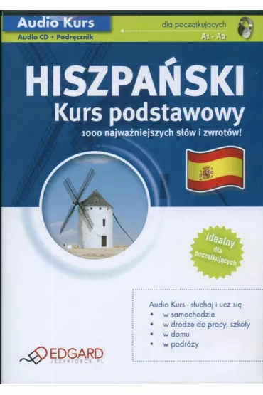 Hiszpa�ski dla pocz�tkuj�cych Kurs Podstawowy +CD - Agnieszka Smolarz