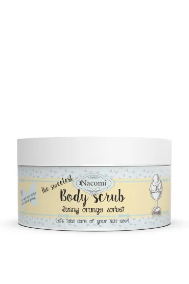 Nacomi Body Scrub cukrowy peeling Pomara�czowy 125 g
