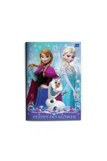 Verte Zeszyt do s��wek Frozen czysty 16 kartek