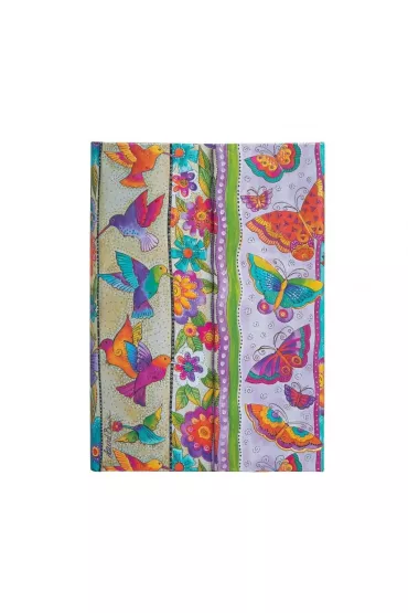 Paperblanks Playful Creations Notes Hummingbirds & Flutterbyes Midi linia