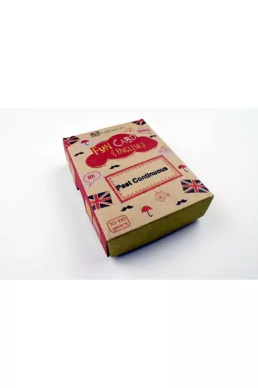 Karty j�zykowe Angielski Fun Card English Past Continuous - Pawe� Dwornik