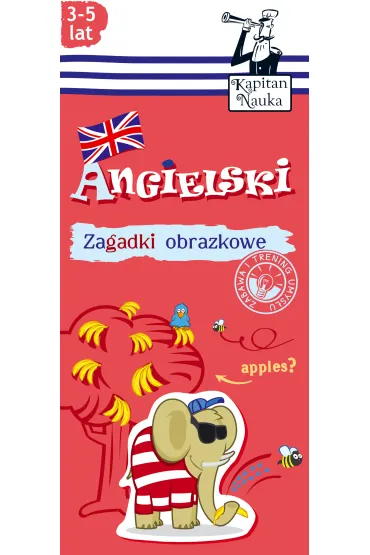 Zagadki obrazkowe Angielski 3-5 lat