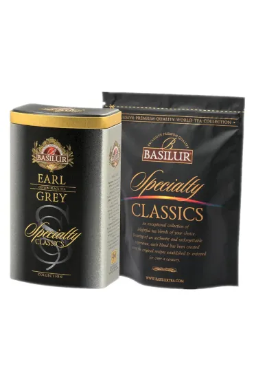 Basilur Herbata czarna Earl Grey w puszce 100 g