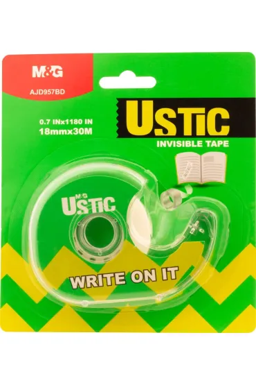 M&G Ta�ma klej�ca Invisible z podajnikiem 18mm x 30m