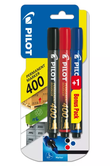 Pilot Marker permamentny Sca-400 3 szt.