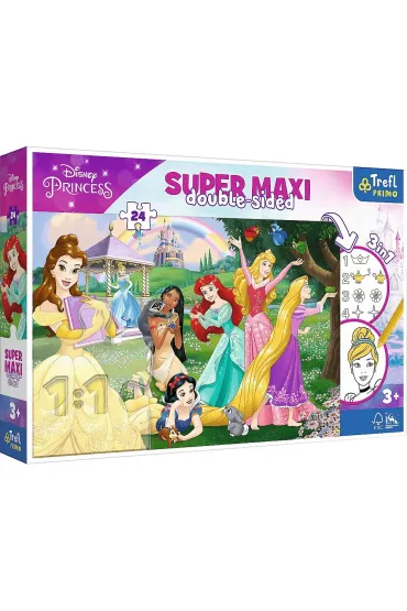 Puzzle 24 el. Super Maxi. Weso�e Ksi�niczki Trefl