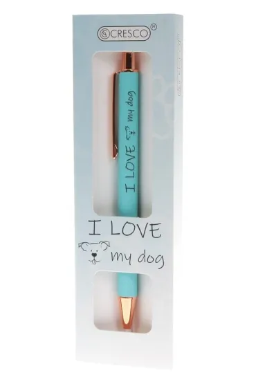 Cresco D�ugopis I Love Pets w etui - I Love My Dog