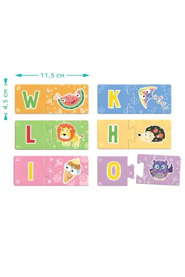 Gra edukacyjna English alphabet Dodo