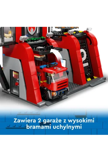 LEGO City Remiza stra�acka z wozem stra�ackim 60414