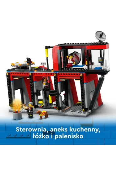 LEGO City Remiza stra�acka z wozem stra�ackim 60414