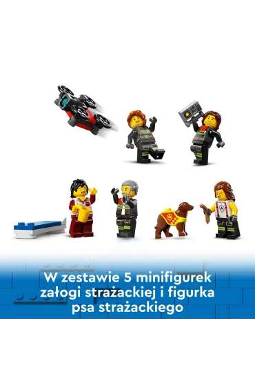 LEGO City Remiza stra�acka z wozem stra�ackim 60414