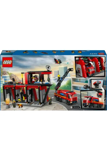 LEGO City Remiza stra�acka z wozem stra�ackim 60414