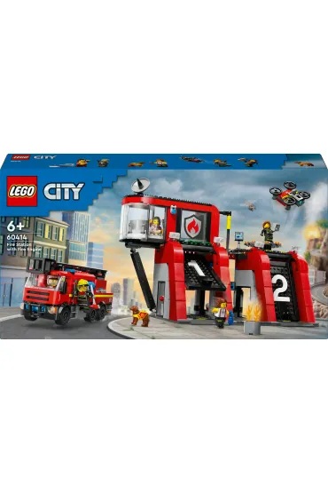 LEGO City Remiza stra�acka z wozem stra�ackim 60414