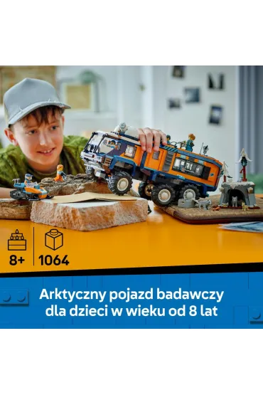 LEGO City Ci�ar�wka z laboratorium arktycznej odkrywczyni 60471