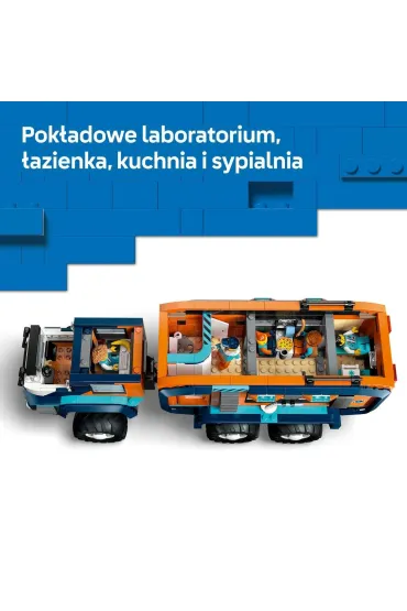 LEGO City Ci�ar�wka z laboratorium arktycznej odkrywczyni 60471