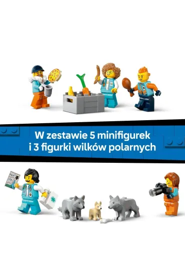 LEGO City Ci�ar�wka z laboratorium arktycznej odkrywczyni 60471