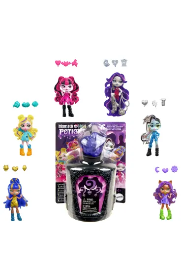 Monster High. Eliksiry Minilalka Seria 1 mix Mattel