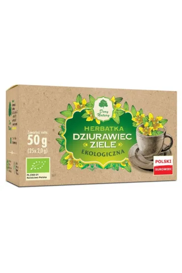 Dary Natury Herbatka ziele dziurawca 25 x 2 g Bio