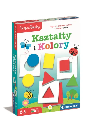 Kszta�ty i kolory. Ucz si� bawi�c Clementoni