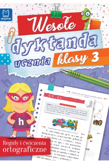 Weso�e dyktanda ucznia klasy 3