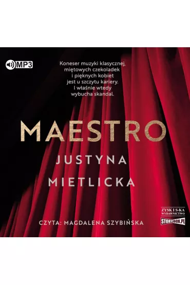 Audiobook Maestro CD - Justyna  Mietlicka