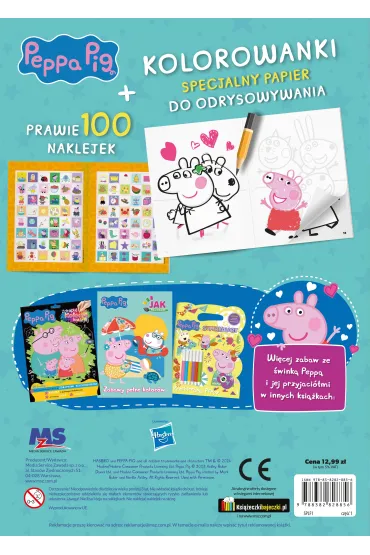 Peppa Pig. Odrysuj koloruj. Baw si� z Pepp�!