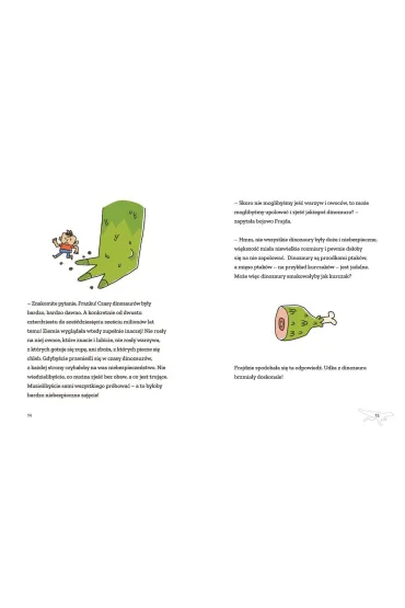 DINOZAURY i nie tylko. Franek i Frajda - Tomasz Ro�ek, B�a�ej  Brze�ny