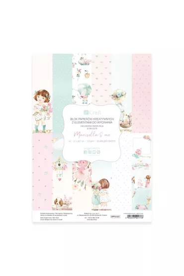 Dalprint Blok papier�w A4 20ark Marisella&me