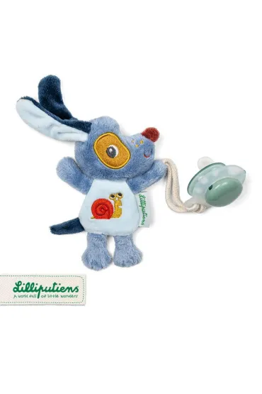 Lilliputiens Zawieszka do smoczka wiecca w ciemnoci Nocny mini przyjaciel Piesek Jules 0 m+