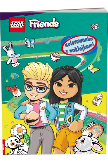 LEGO(R) Friends. Kolorowanka z naklejkami