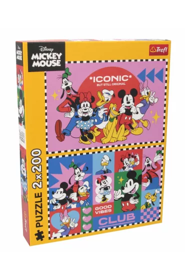 Puzzle 2x200 el. Czas z przyjaci�mi Trefl