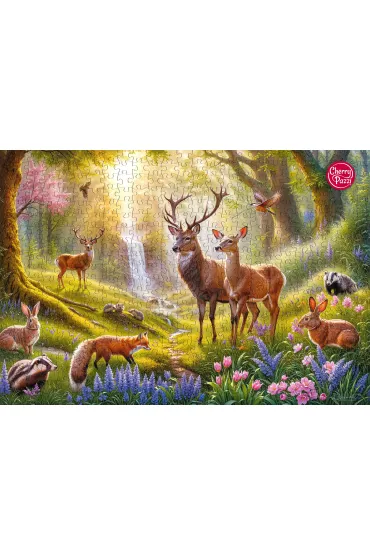 Puzzle 500 el. The Forest Heart�20371 CherryPazzi