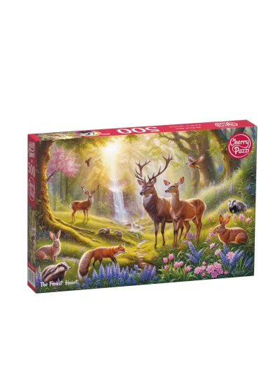Puzzle 500 el. The Forest Heart�20371 CherryPazzi