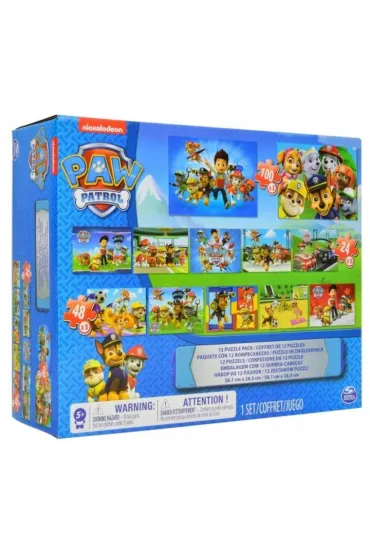 Puzzle 12w1 Psi Patrol Spin Master