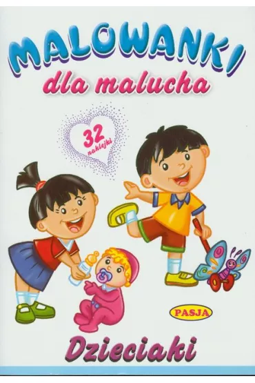 Malowanki dla malucha. Dzieciaki