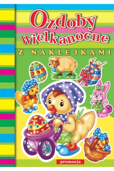 Ozdoby wielkanocne z naklejkami