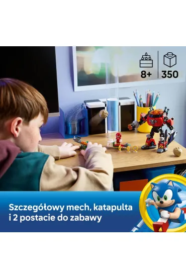 LEGO Sonic the Hedgehog Knuckles kontra Dr. Eggman w mechu Egg Crusher 77005