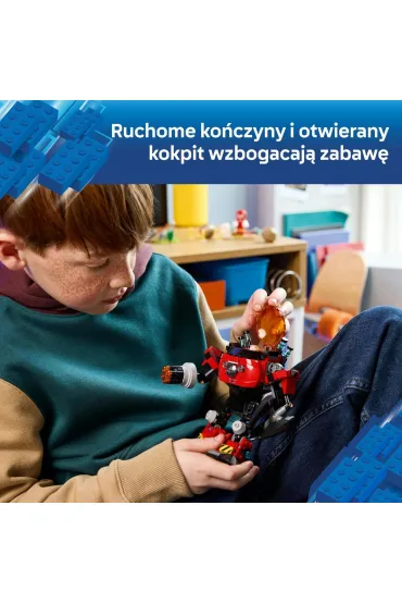 LEGO Sonic the Hedgehog Knuckles kontra Dr. Eggman w mechu Egg Crusher 77005