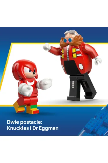 LEGO Sonic the Hedgehog Knuckles kontra Dr. Eggman w mechu Egg Crusher 77005