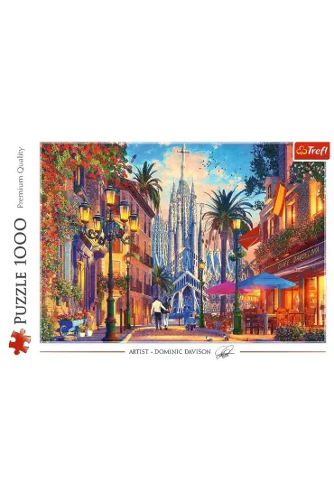 Puzzle 1000 el. Barcelona, Hiszpania Trefl