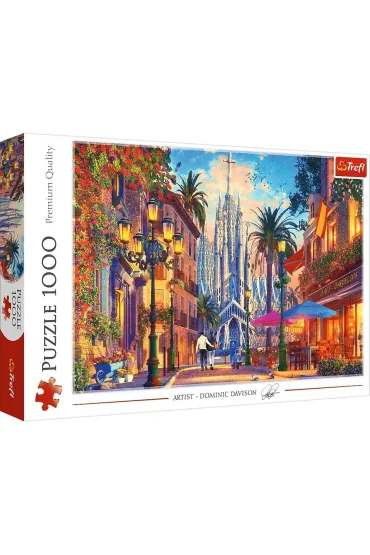 Puzzle 1000 el. Barcelona, Hiszpania Trefl